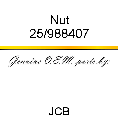 Nut 25/988407