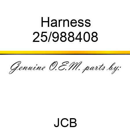 Harness 25/988408