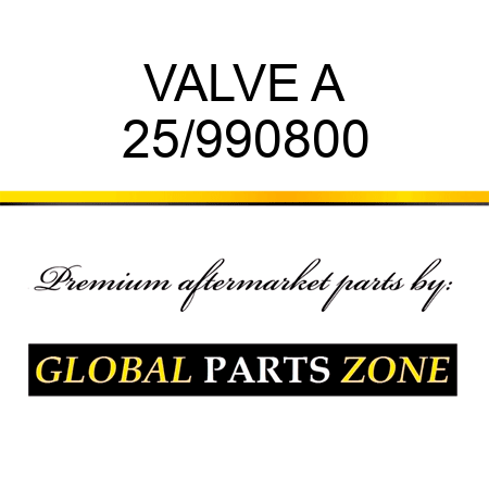 VALVE A 25/990800