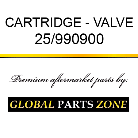 CARTRIDGE - VALVE 25/990900