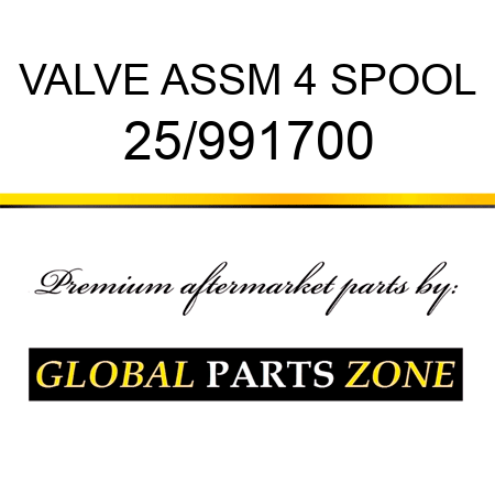 VALVE ASSM 4 SPOOL 25/991700