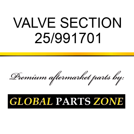 VALVE SECTION 25/991701