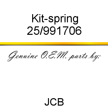 Kit-spring 25/991706