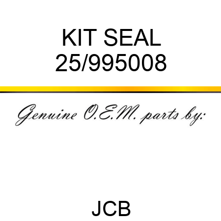 KIT SEAL 25/995008