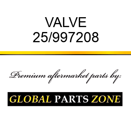 VALVE 25/997208