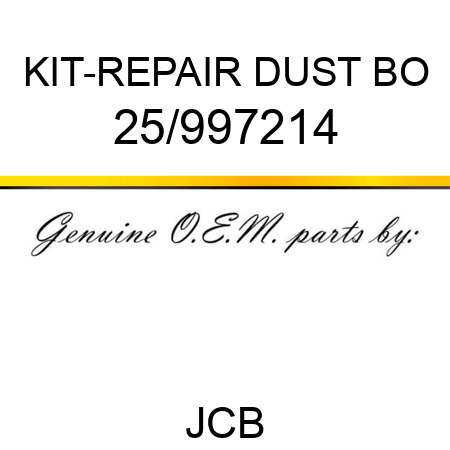 KIT-REPAIR DUST BO 25/997214