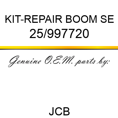 KIT-REPAIR BOOM SE 25/997720