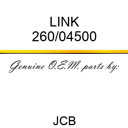 LINK 260/04500