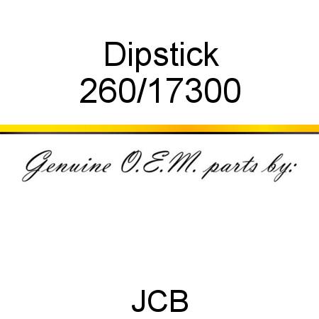 Dipstick 260/17300