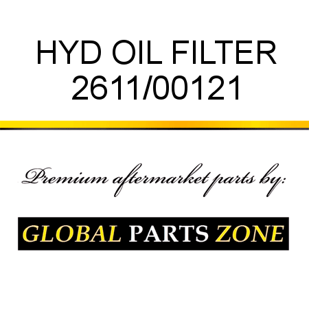 HYD OIL FILTER 2611/00121