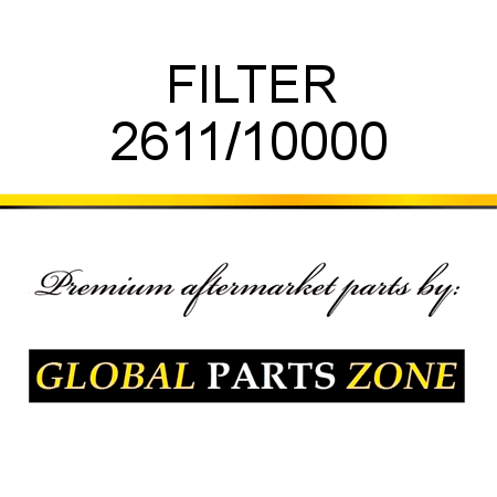 FILTER 2611/10000