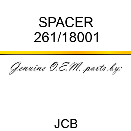 SPACER 261/18001