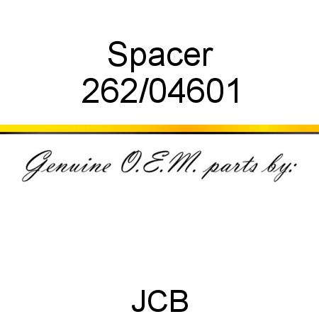 Spacer 262/04601