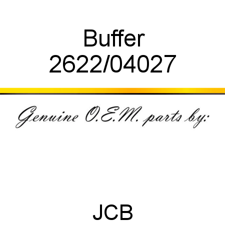 Buffer 2622/04027