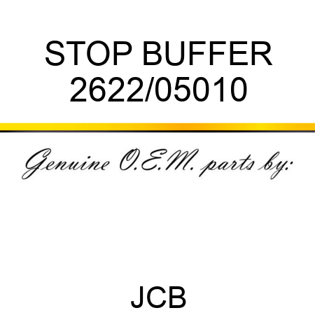 STOP BUFFER 2622/05010