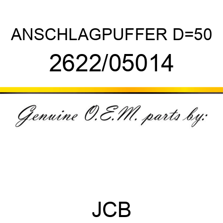 ANSCHLAGPUFFER D=50 2622/05014