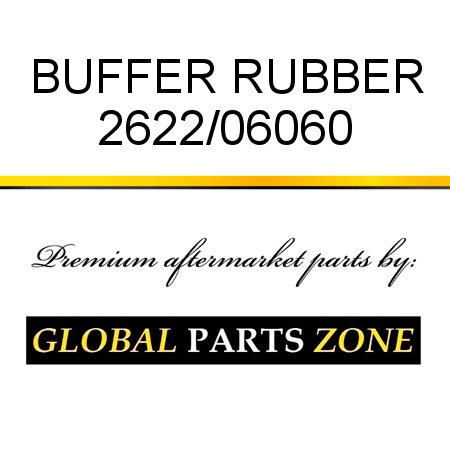 BUFFER RUBBER 2622/06060