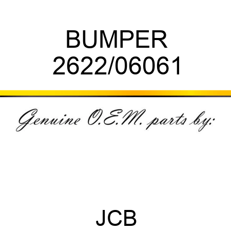 BUMPER 2622/06061