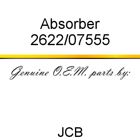 Absorber 2622/07555