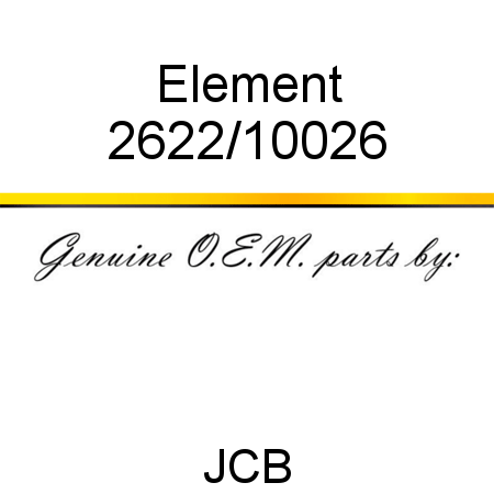 Element 2622/10026