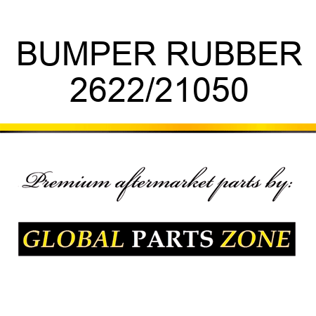 BUMPER RUBBER 2622/21050