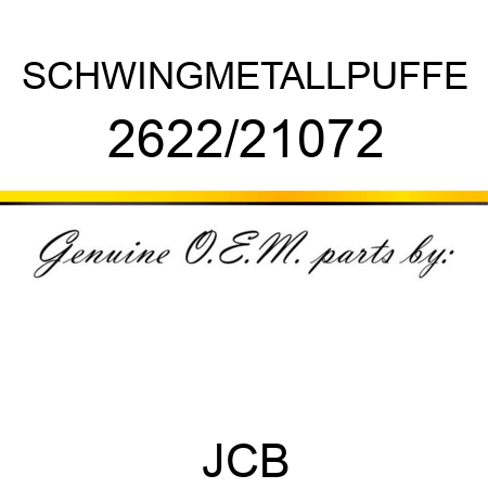 SCHWINGMETALLPUFFE 2622/21072