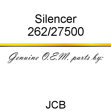 Silencer 262/27500