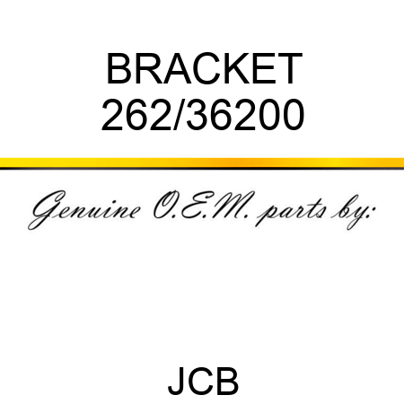BRACKET 262/36200