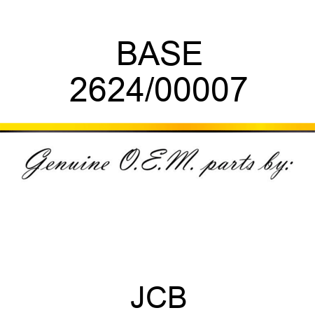 BASE 2624/00007