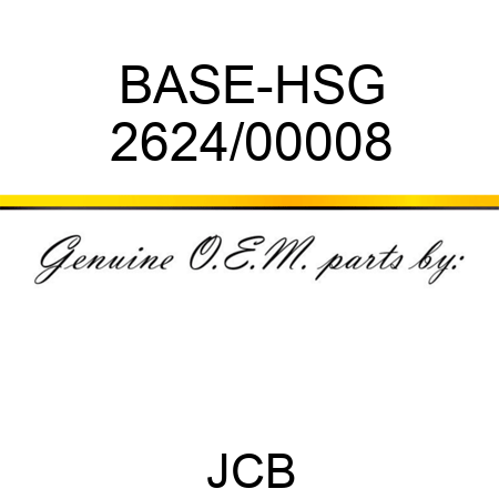 BASE-HSG 2624/00008