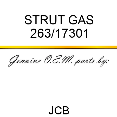 STRUT GAS 263/17301