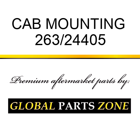 CAB MOUNTING  263/24405