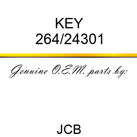 KEY 264/24301