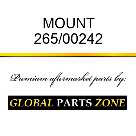 MOUNT 265/00242