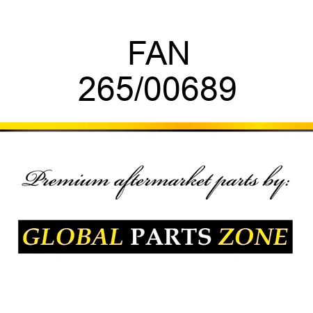 FAN 265/00689