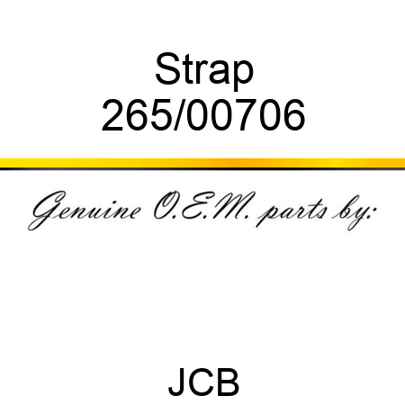 Strap 265/00706