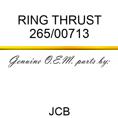 RING THRUST 265/00713