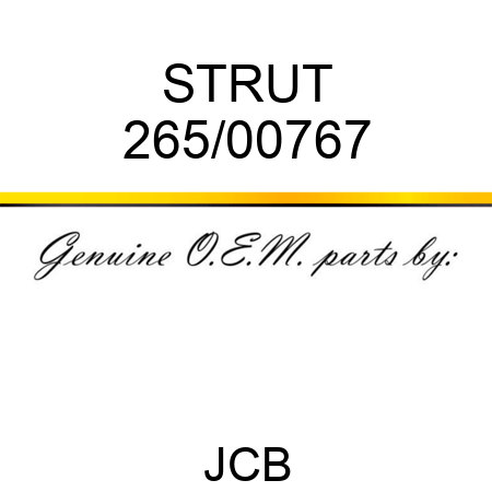 STRUT 265/00767