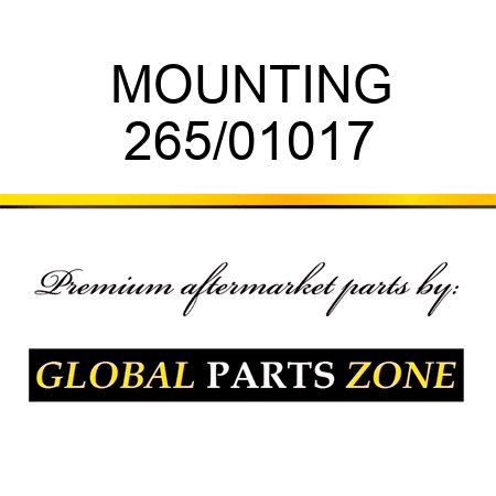 MOUNTING 265/01017