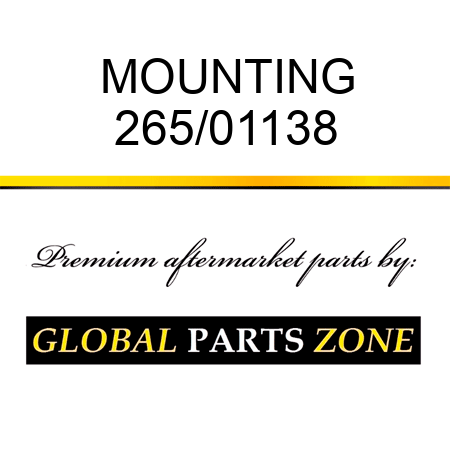 MOUNTING 265/01138