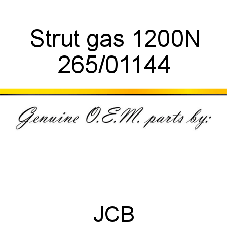 Strut, gas, 1200N 265/01144