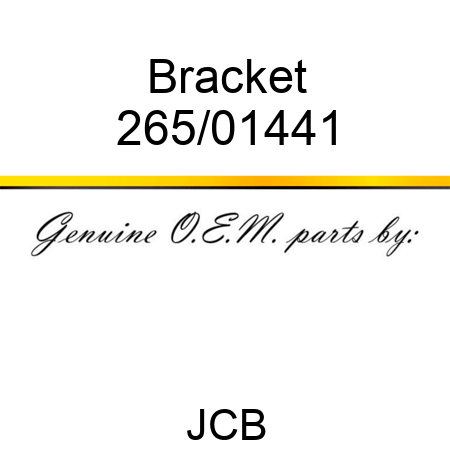 Bracket 265/01441