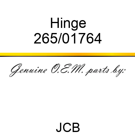 Hinge 265/01764