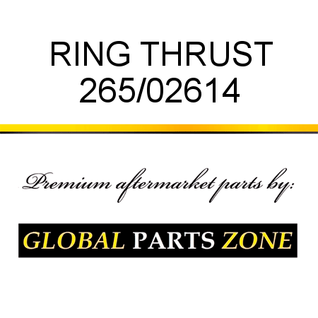 RING THRUST 265/02614
