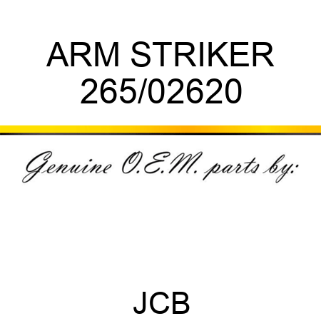 ARM STRIKER 265/02620