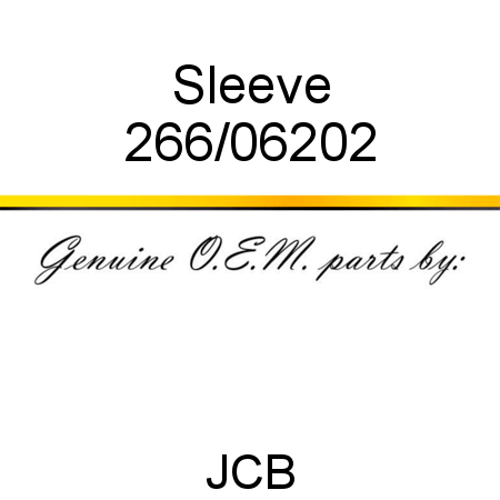 Sleeve 266/06202