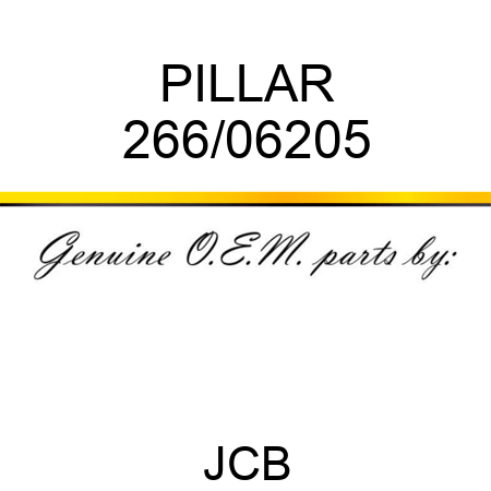 PILLAR 266/06205