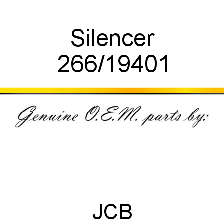 Silencer 266/19401