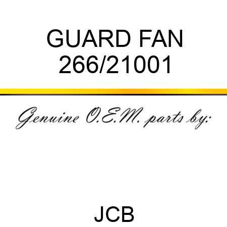 GUARD FAN 266/21001