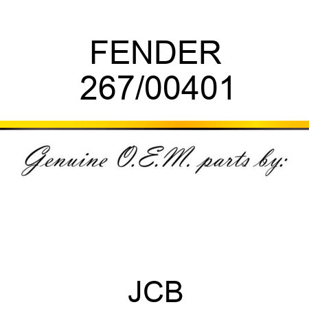 FENDER 267/00401